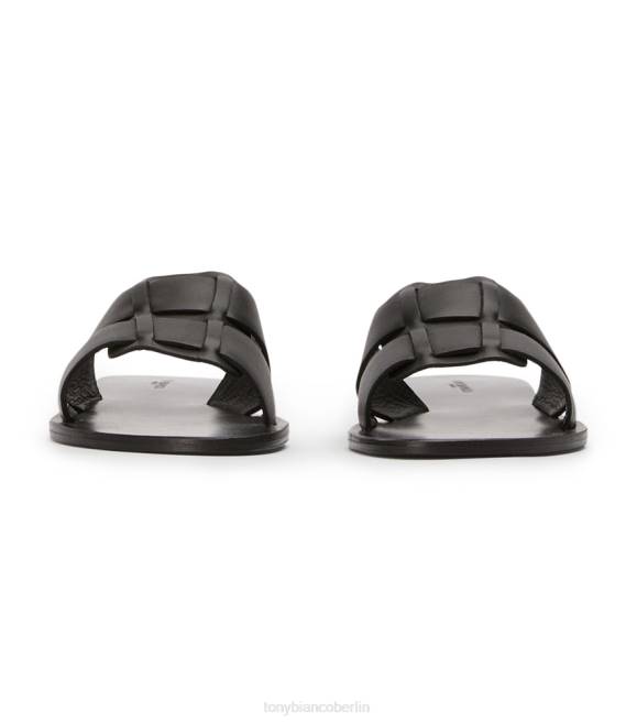 Sandalen| de Tony Bianco Frauen Wohnungen erzwingen Schwarz 4624610